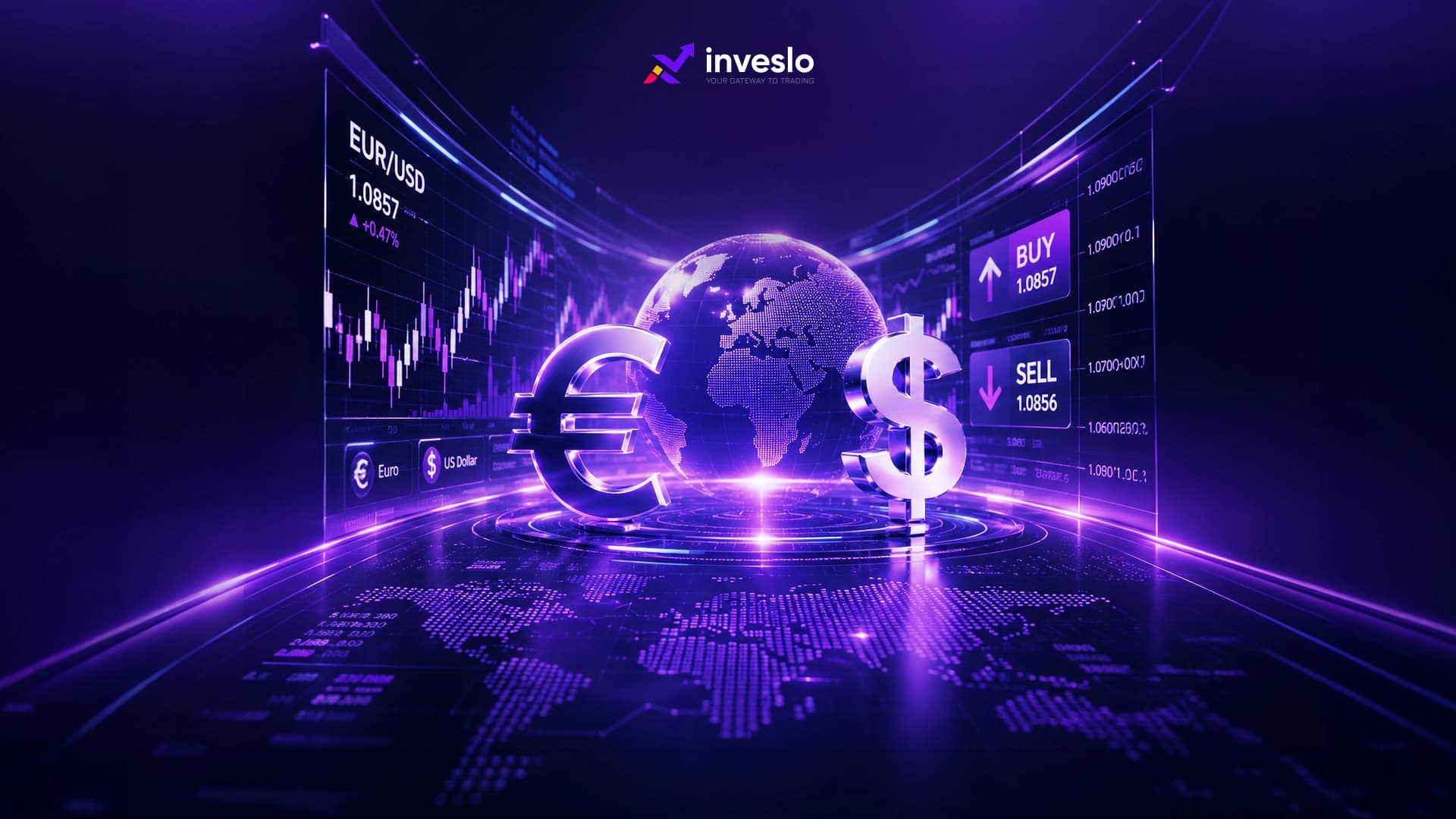EUR USD trading