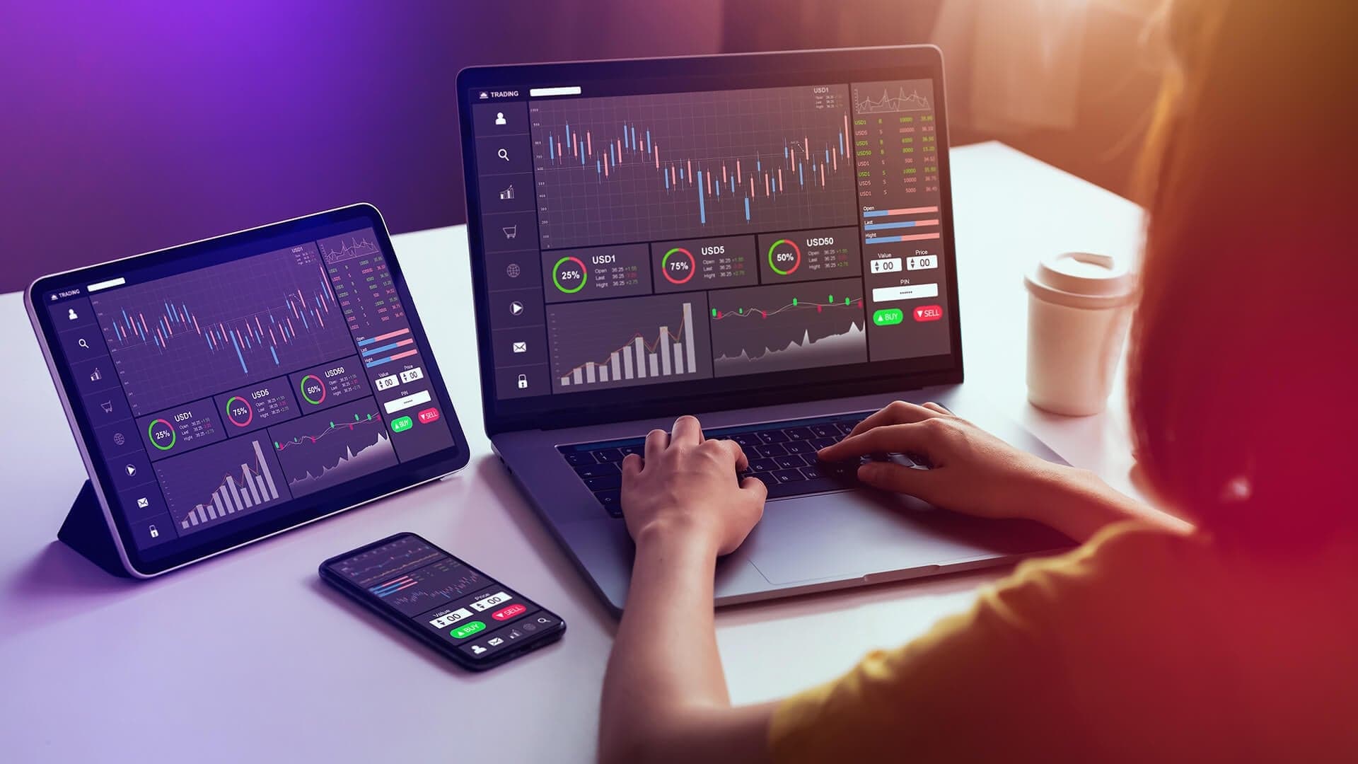 What is trading accounts